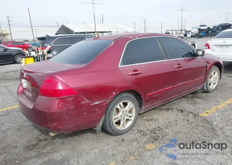 2006 Honda Accord 2.4 Ex из США, поврежденный, VIN 1HGCM56886A074069